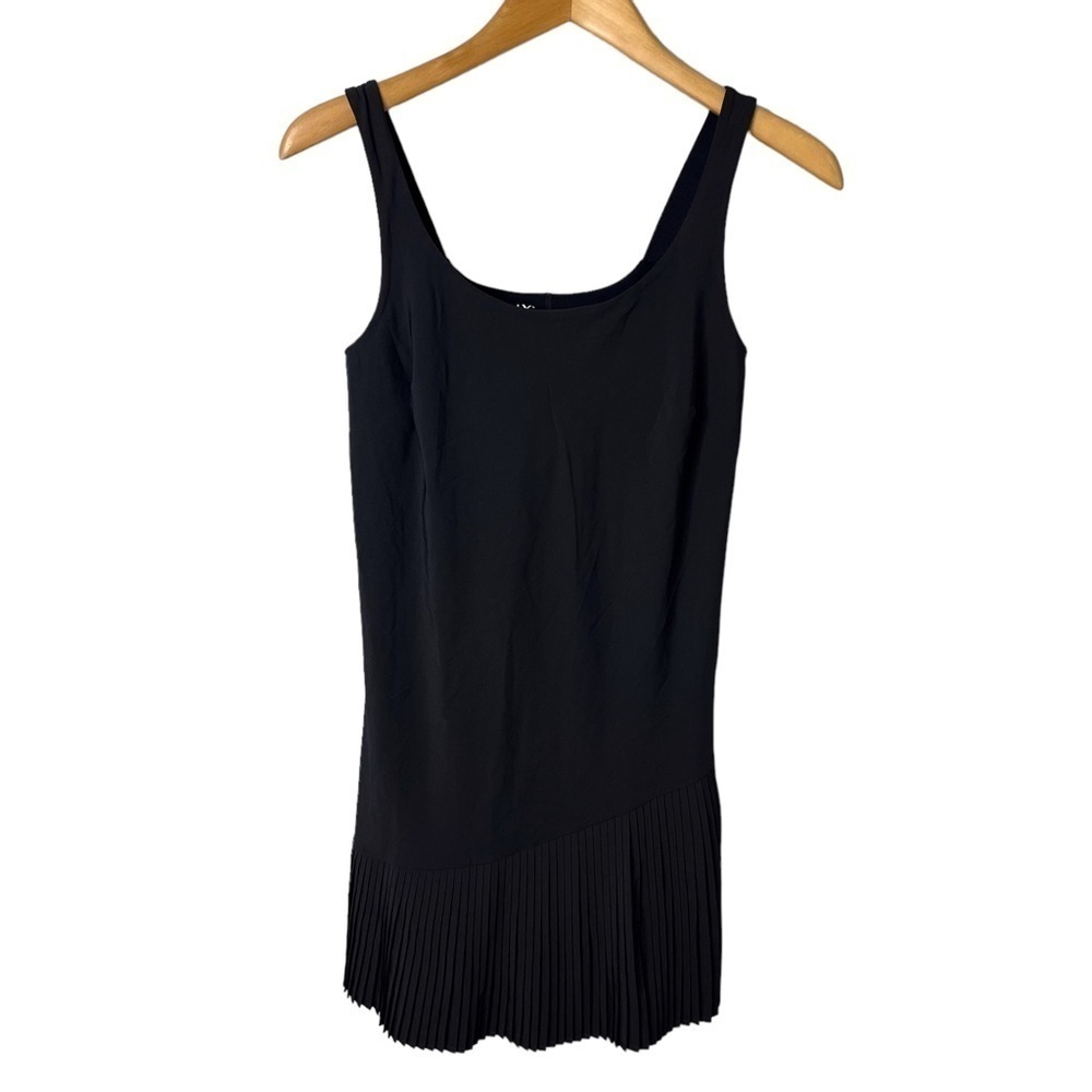 Spanx The Get Moving Square Neck Tank Dress Size XS Black Style 50484R - Picture 3 of 6